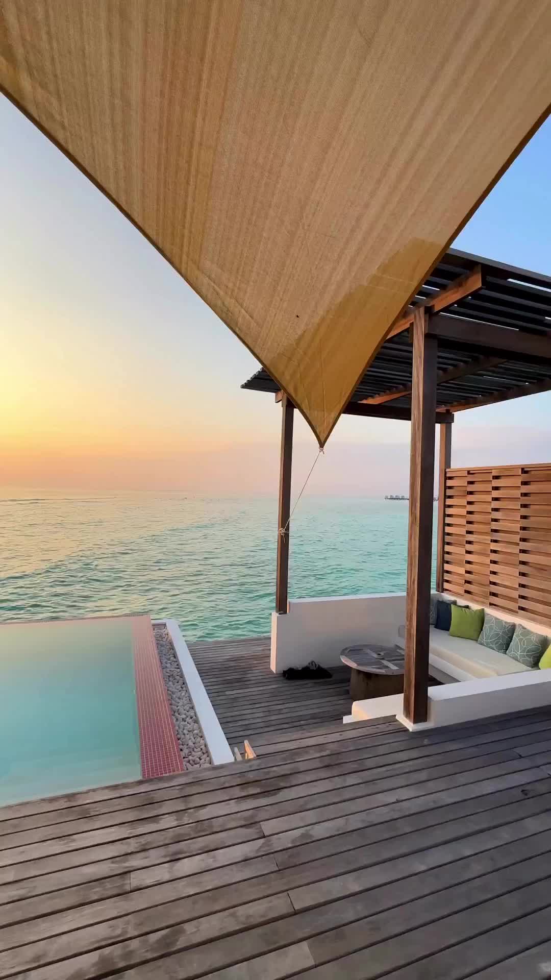 Stunning Sunrises at Jumeirah Maldives 🌅✨