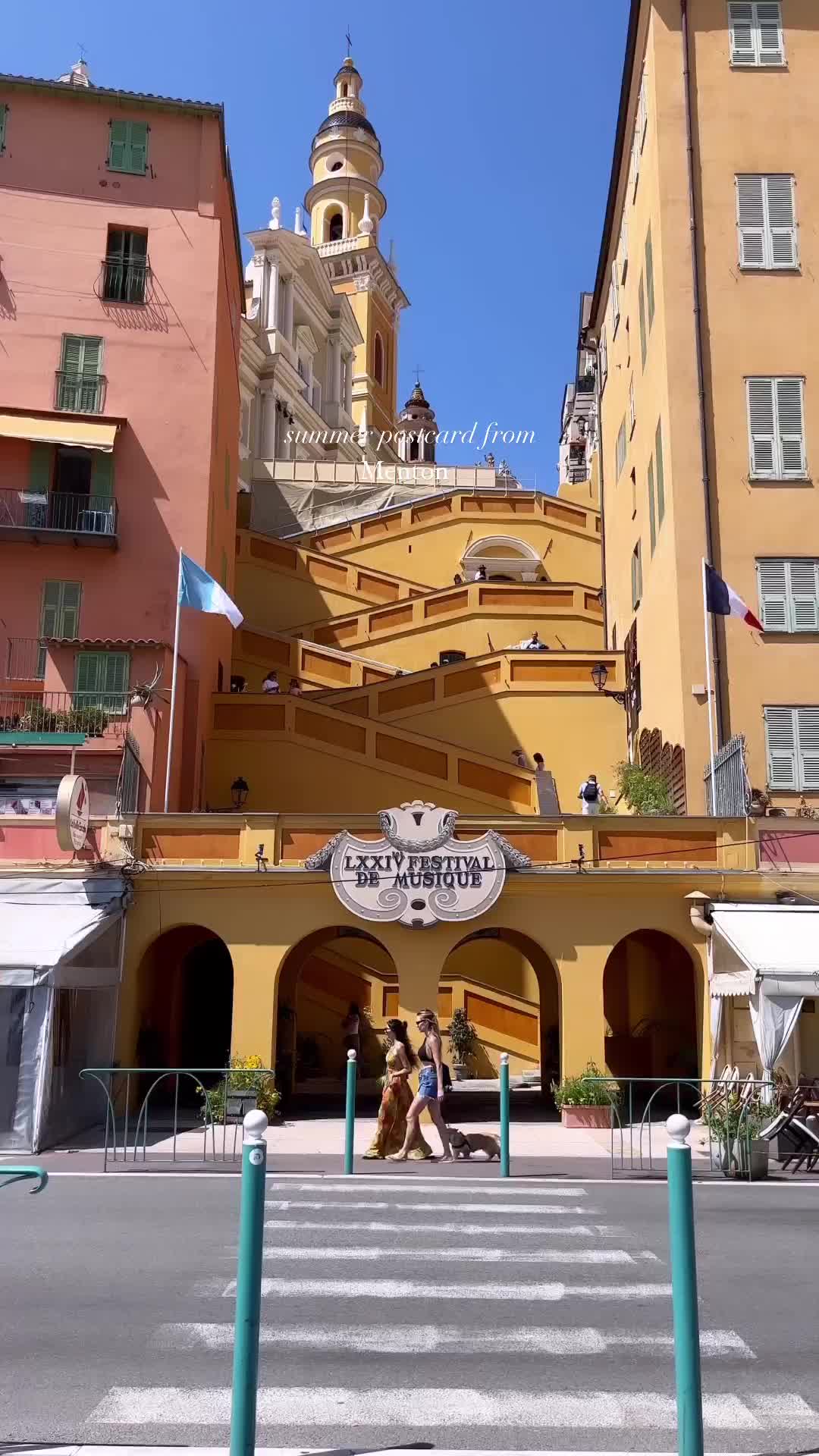 Discover the Vibrant Pastel Charm of Menton, France