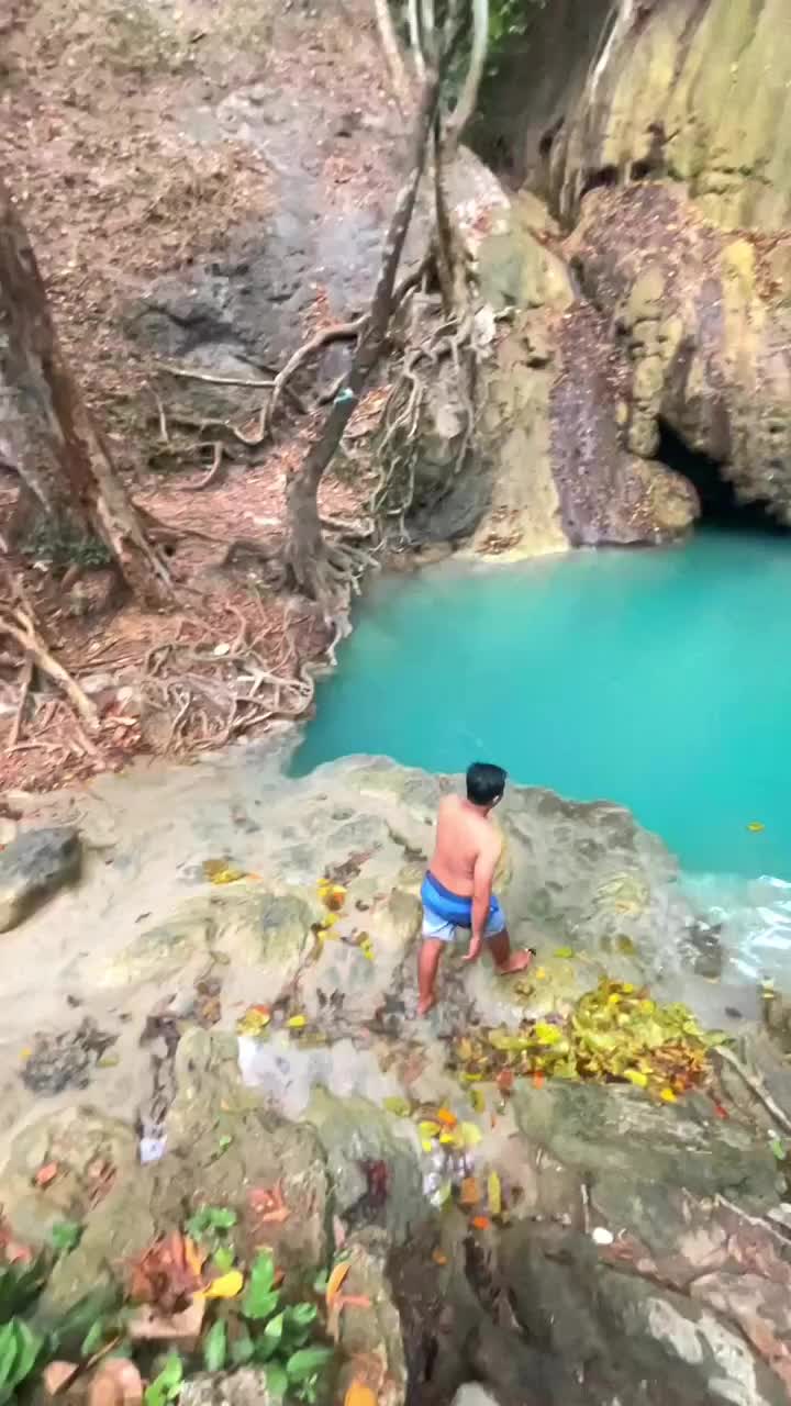 Stunning Ai Kalela Waterfall in Sumbawa, Indonesia