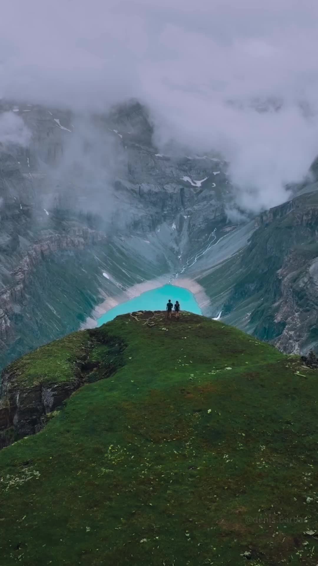 Stunning Swiss Alps Landscape in Airolo, Switzerland