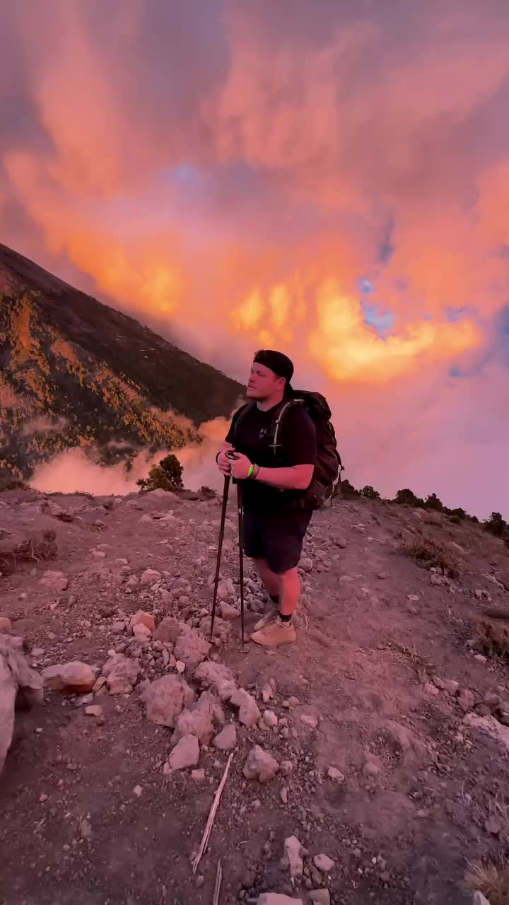 Hiking an Active Volcano in Guatemala - Epic Adventure