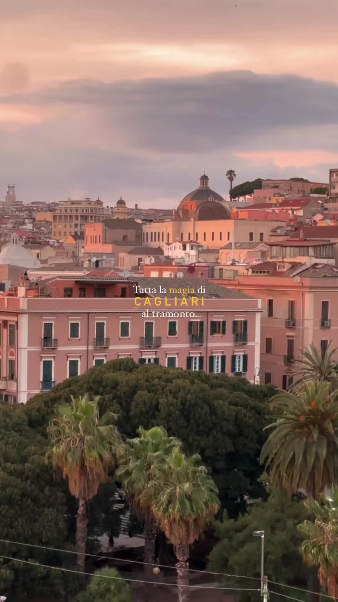 Capturing the Magic of a Cagliari Sunset
