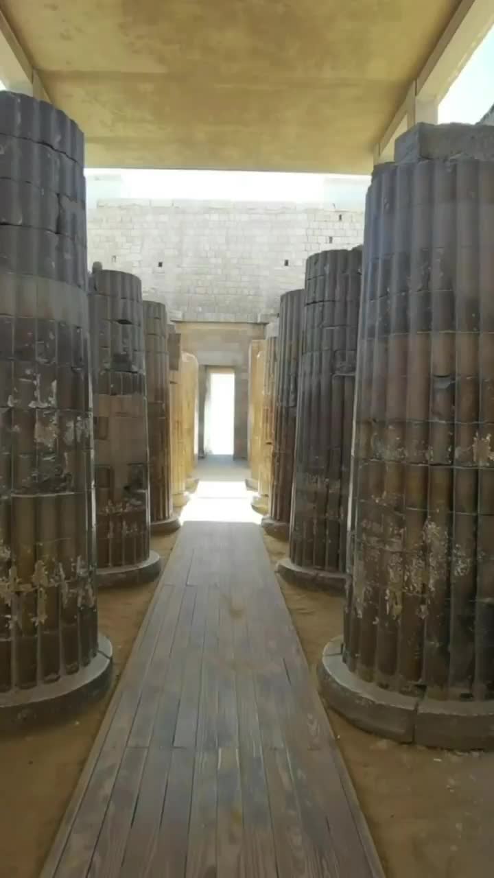 The Funerary Complex of King Djoser in Saqqara