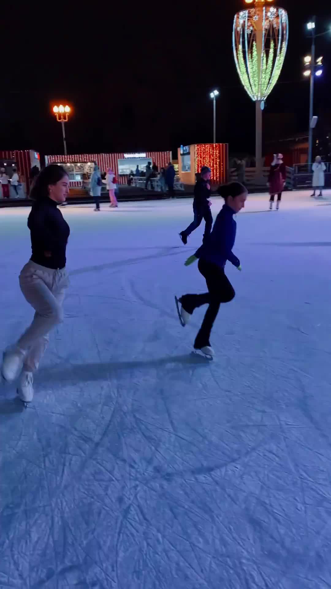 Waiting for 2022: Ice Skating in Moscow