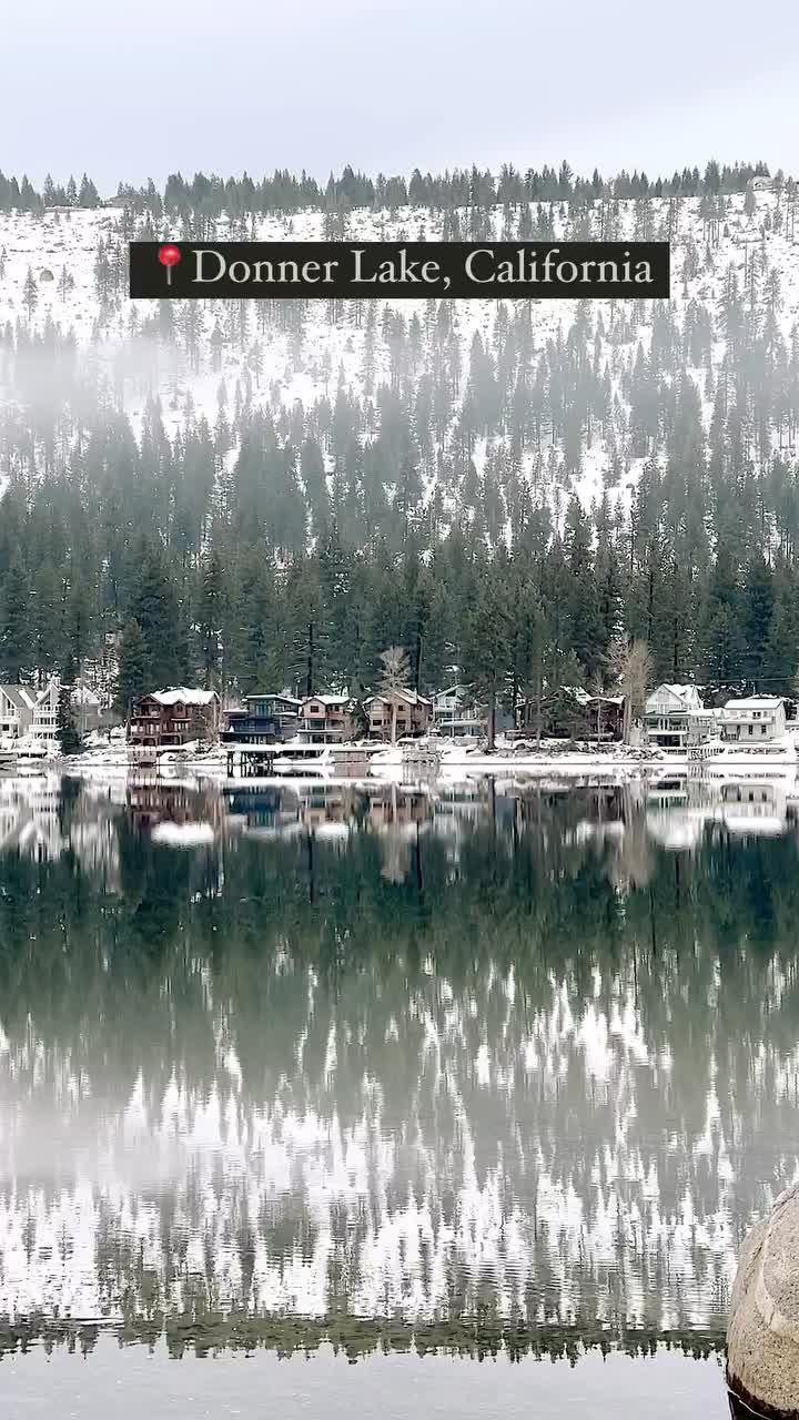 Merry Christmas from Donner Lake, California