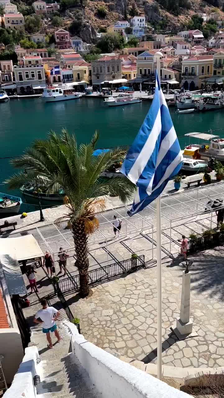 Unmatchable Views in Symi, Greece ✨🇬🇷