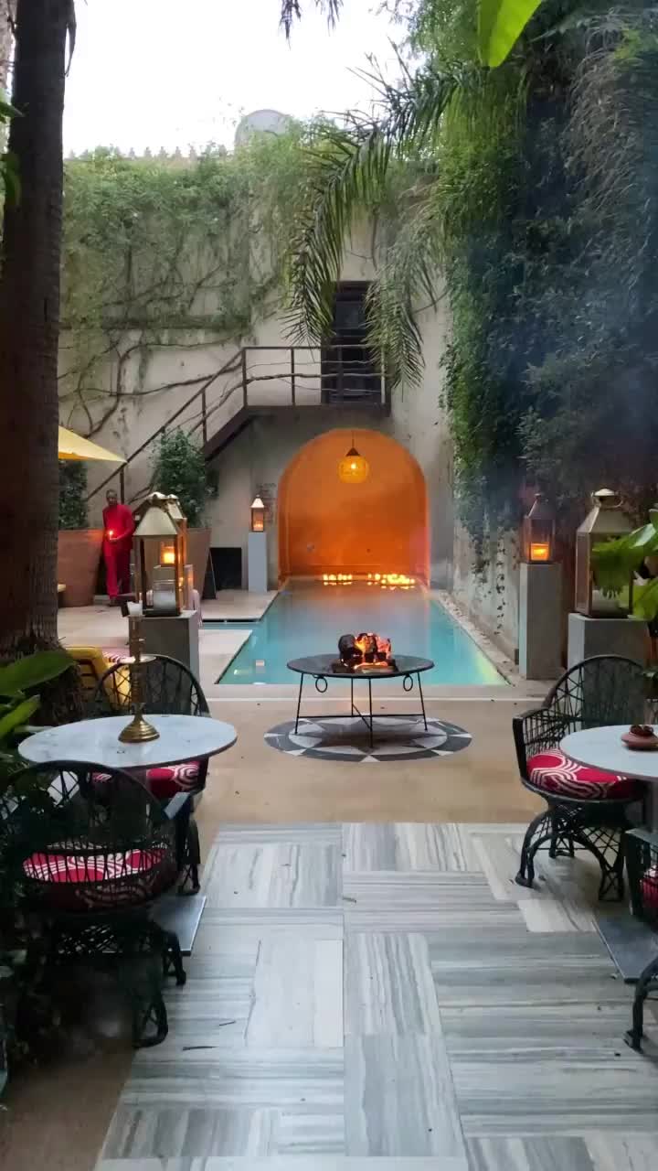 Relaxing Sundays at El Fenn Marrakesh