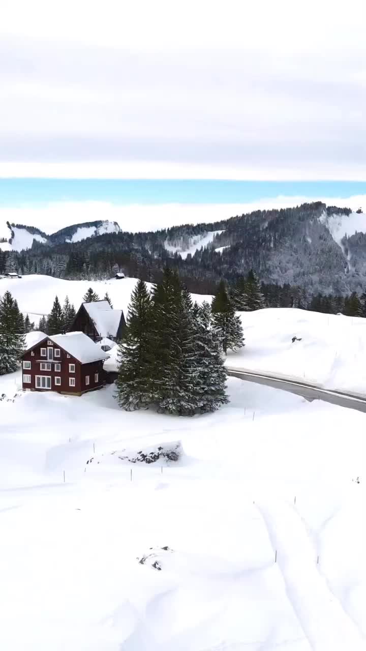 Snowy Days in Switzerland's Canton St Gallen