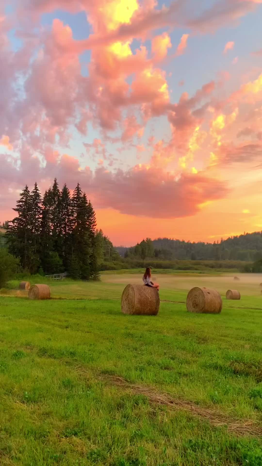 Stunning Sunset Over Mission, BC: A Night to Remember