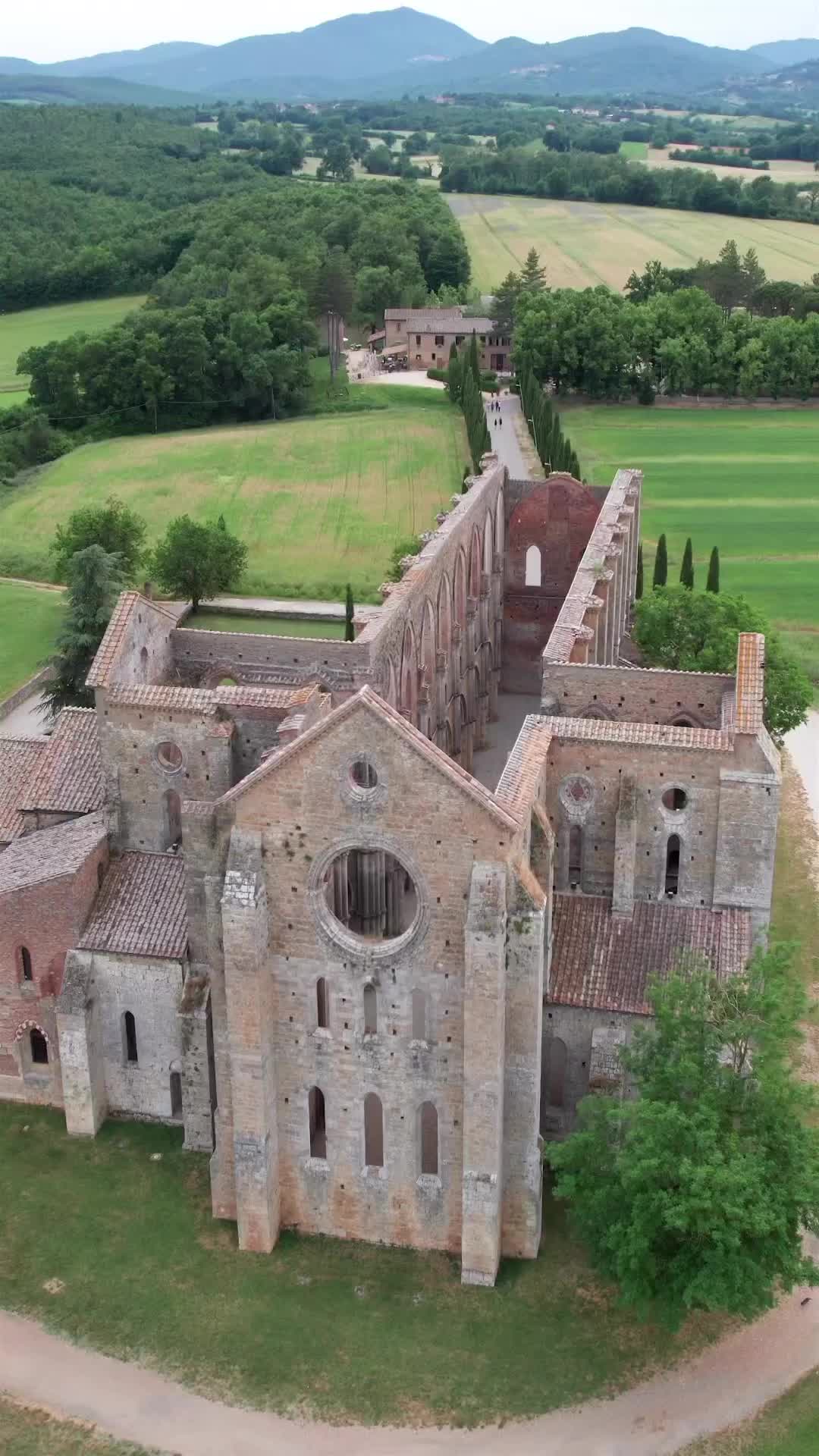 Discover the Ruins of Abbazia di San Galgano 🇮🇹