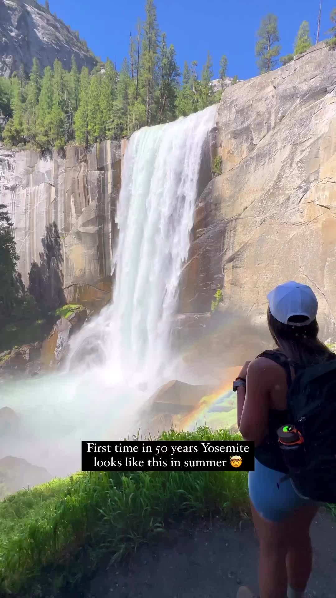 Yosemite Waterfalls at Full Flow After 50 Years 🌊🏞️