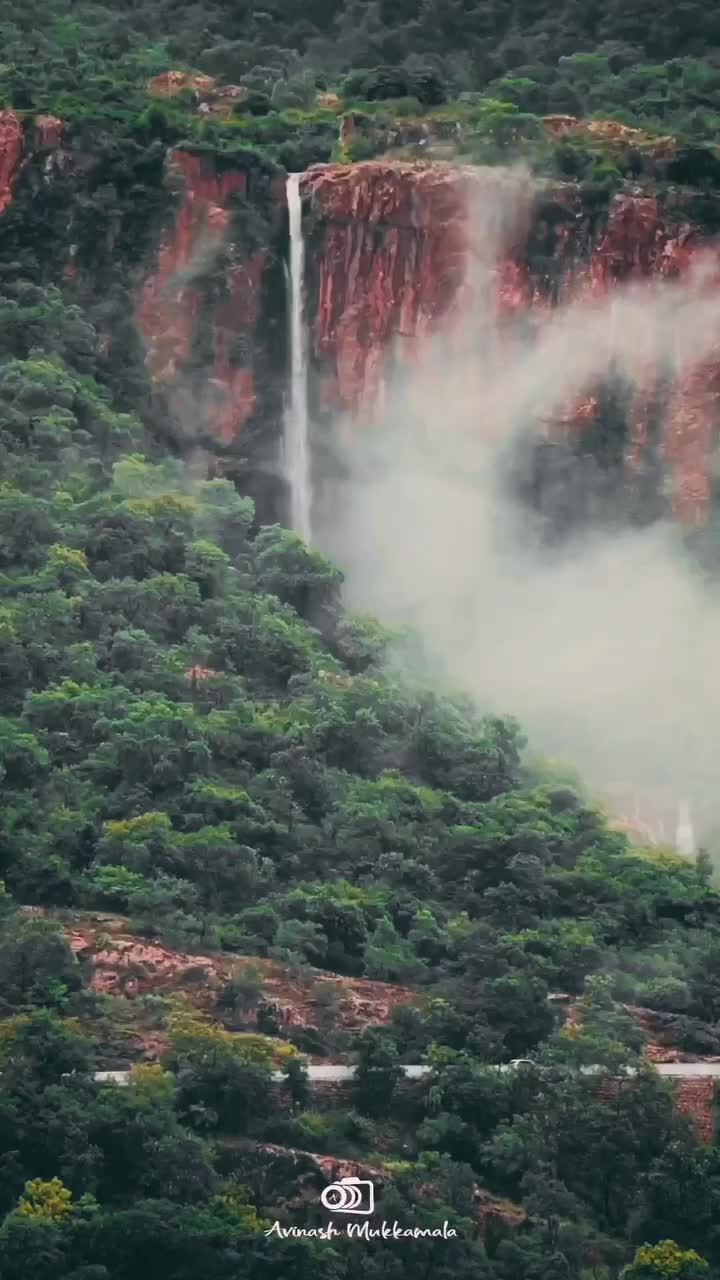 Enchanting Foggy Waterfall in Tirupati - Watch the Timelapse