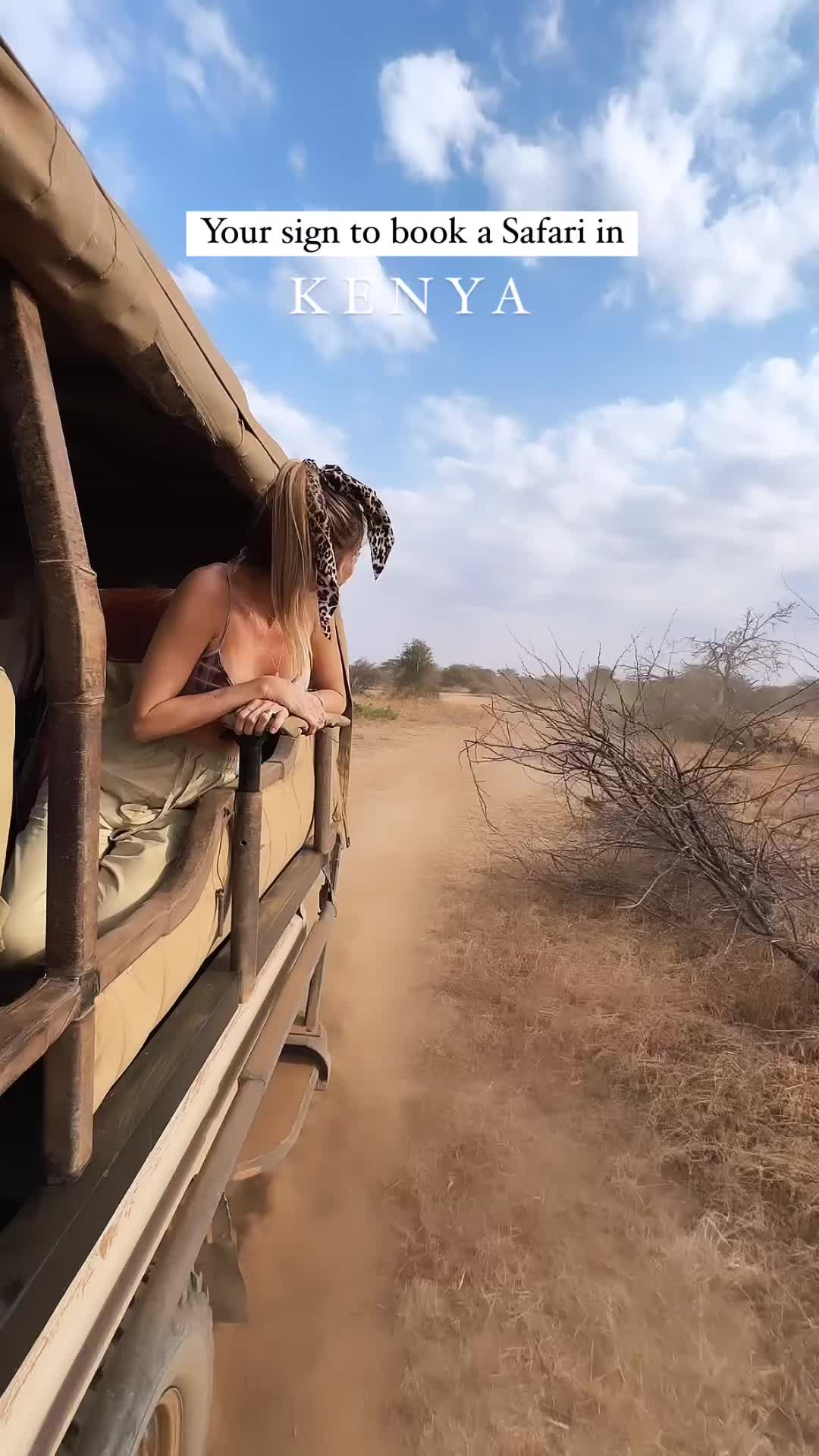 Is a Safari on you bucket list? 🇰🇪 

A Safari is a lifetime experience, soak up you in the untamed beauty of nature where each sunrise and every encounter with majestic wildlife becomes a lasting memory. It’s a symphony of raw, unfiltered moments that etch themselves into your soul 🐘🐆🦒

✨Follow @jessmelu for more travel inspiration, unique hotels and lifestyle ✨ 

#safari #kenya #kenyan #wildlife #travelinspiration #bucketlist #africa