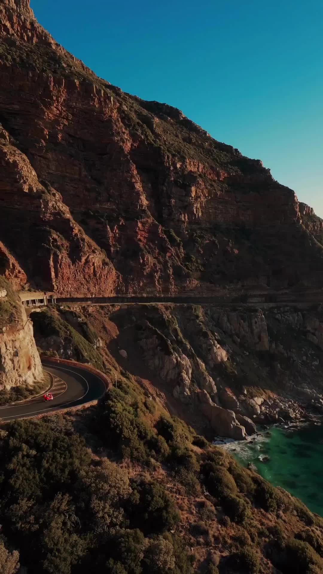 Unreal Vespa Ride on Chapman's Peak Drive, South Africa