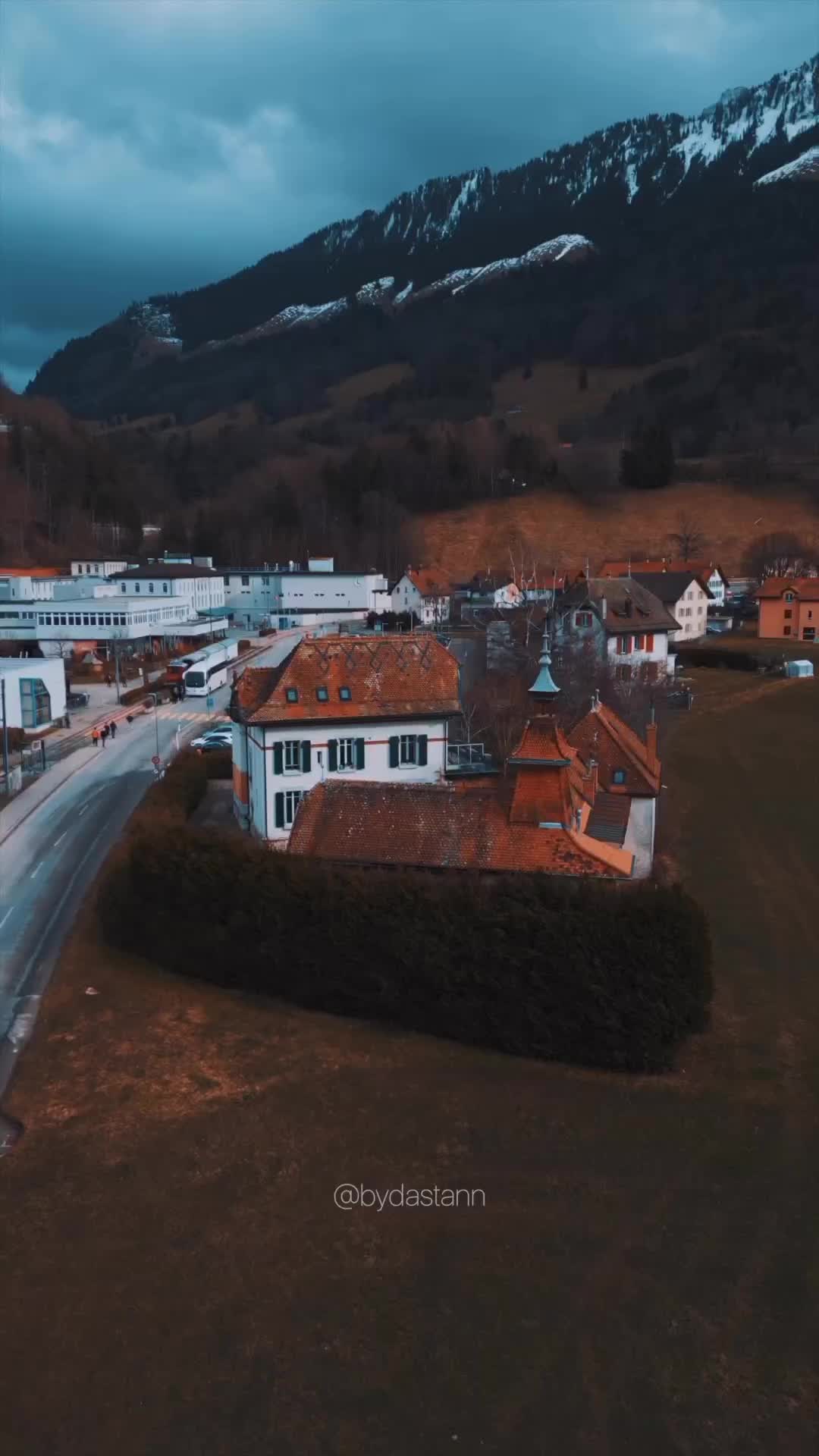 Stunning Drone Footage of Gruyères, Switzerland