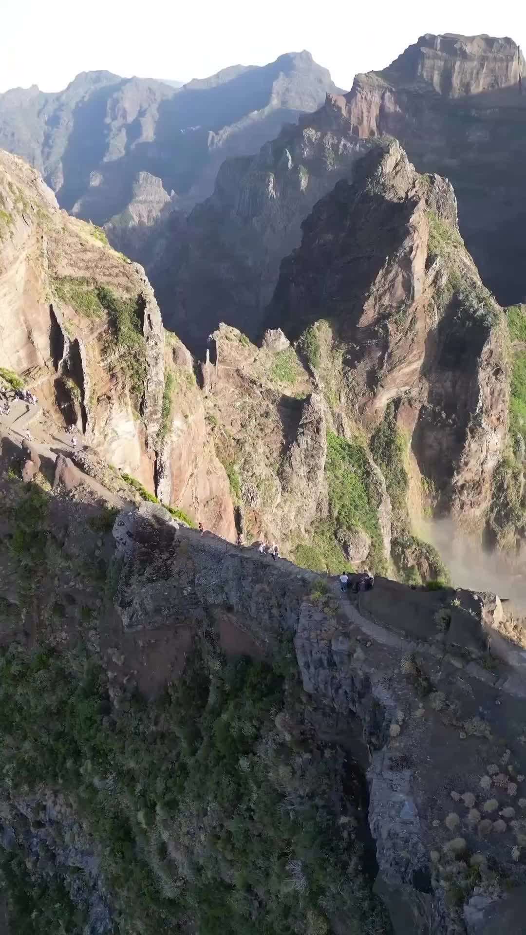 📍Stairway to Heaven, ‘Pico to Pico’ route, Madeira, Portugal 🇵🇹 

Nestled along the path from Pico do Arieiro to Pico Ruivo in Madeira, you’ll discover a spot that truly transports you to the top of the world! 🌍

✨ Covering a distance of approximately 2.8 km from the trail’s starting point, this unique location perches at an altitude of around 1800 meters. It boasts a mesmerizing view of the ocean stretching endlessly beneath a blanket of clouds.

🌄 Brace yourself for a demanding climb, but rest assured, your determination will be handsomely rewarded with an awe-inspiring panorama and indelible memories of nature’s grandeur.

💪 Remember, this trail demands good physical condition and proper footwear. Don’t forget to carry water, snacks, and sunscreen.

Save and share this gem with your friends 😉
.
.
.
.
.
.
.
.
.
.
.
#Madeira #PicoRuivo #Travel #Nature #Hiking #PicodoAreeiro #Adventure #MountainView #Clouds #Trail #Exploring #Wanderlust #OutdoorLife #hikingtrails #hikinglife #madeiralovers #picodoarieiro