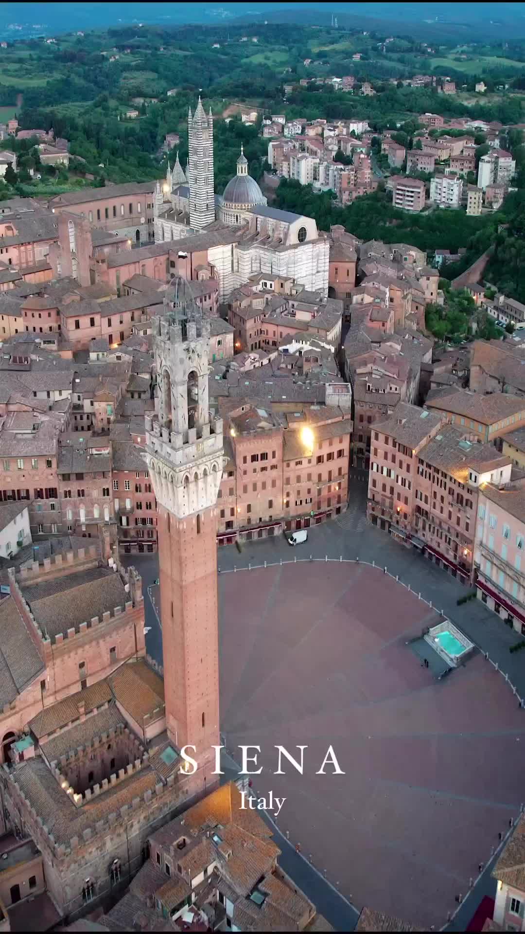 Discover Siena: Italy's Historic Gem from Above