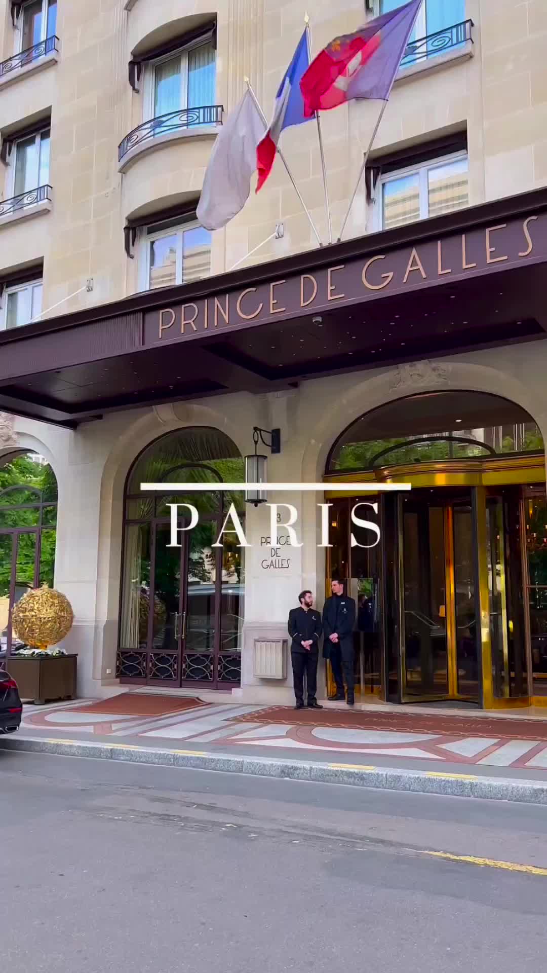 Timeless Elegance at Prince de Galles Hotel in Paris