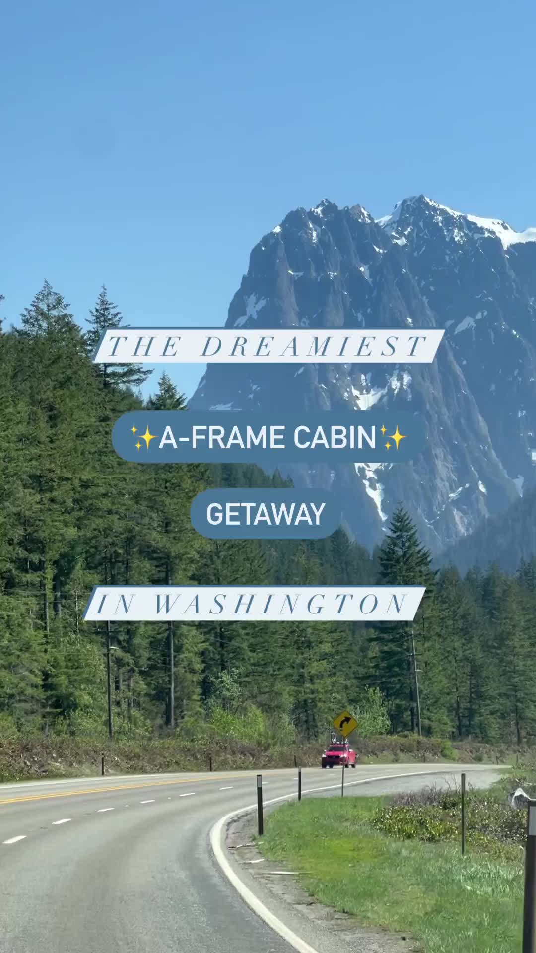 Dream A-Frame Cabin Getaway in Gold Bar, WA