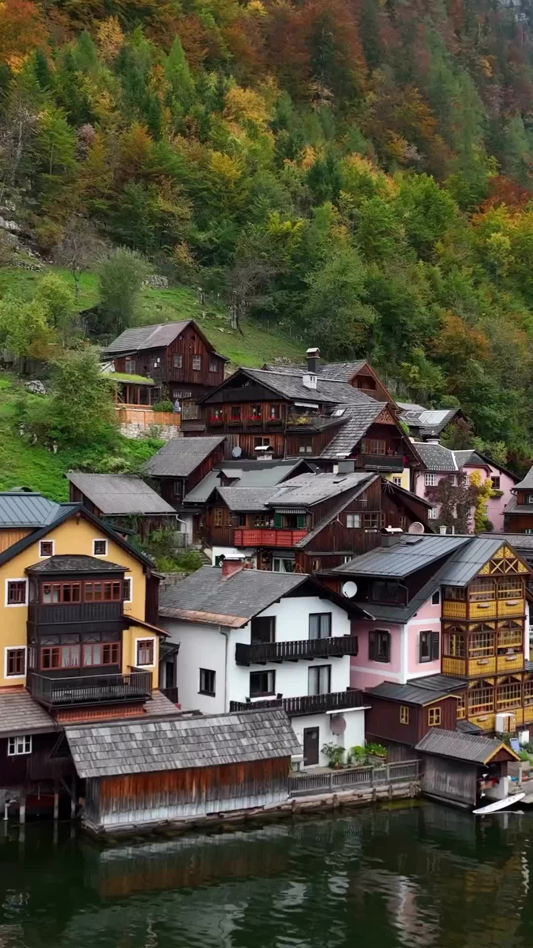 Discover Hallstatt: Aerial Views of Austria’s Gem