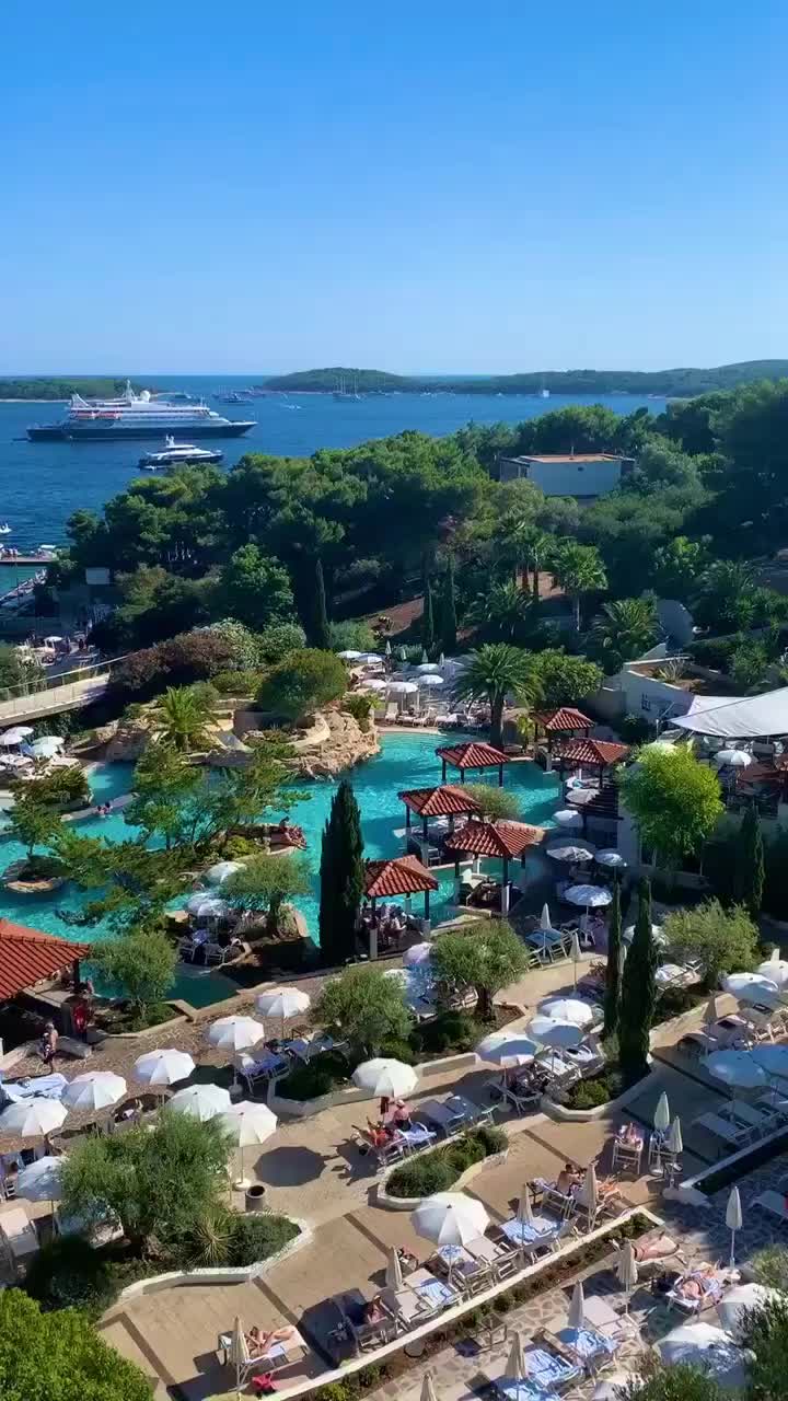 Stunning Amfora Hvar Grand Beach Resort in Croatia