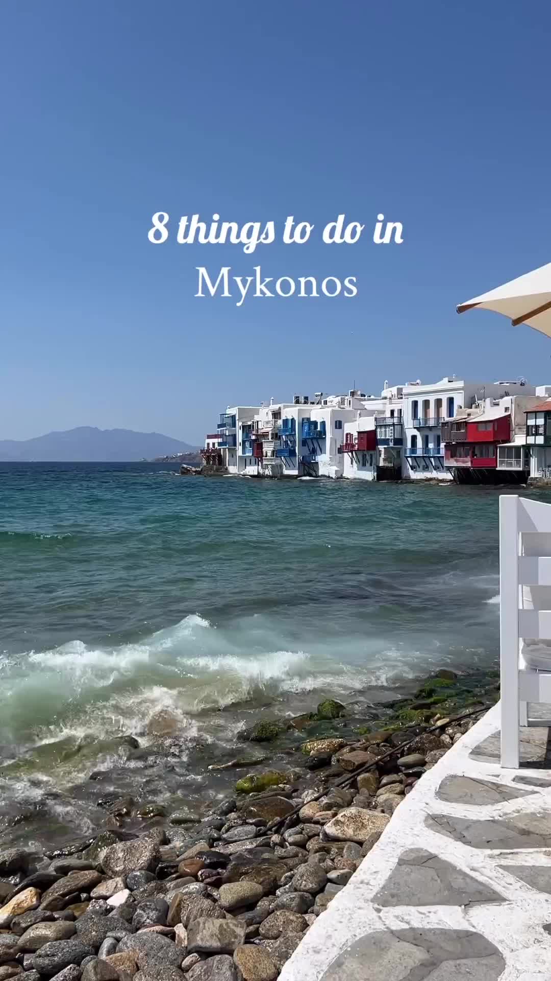 Top 8 Must-Do Activities in Mykonos