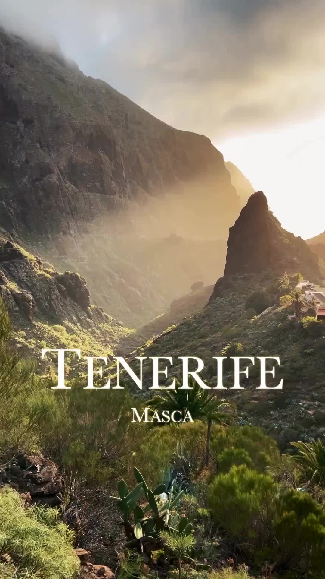 Magical Valle de Masca in Tenerife, Spain