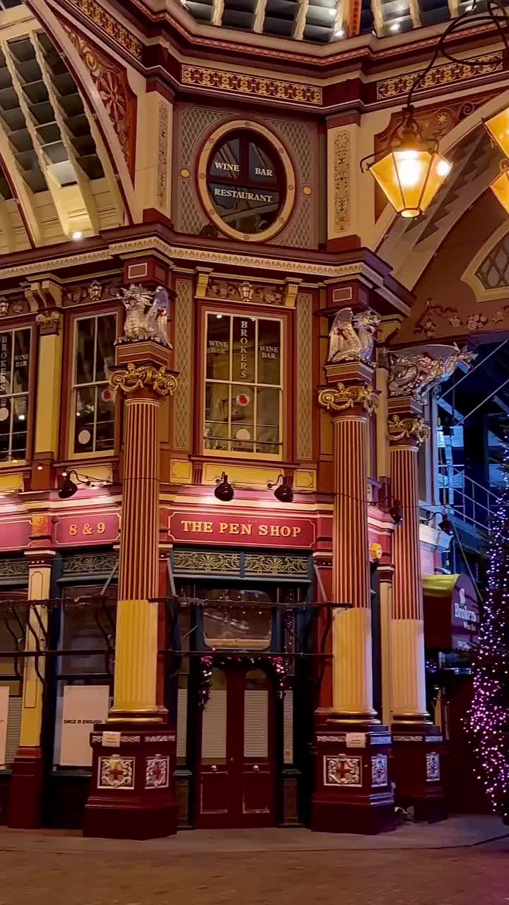 Christmas Magic at Leadenhall Market 🎄