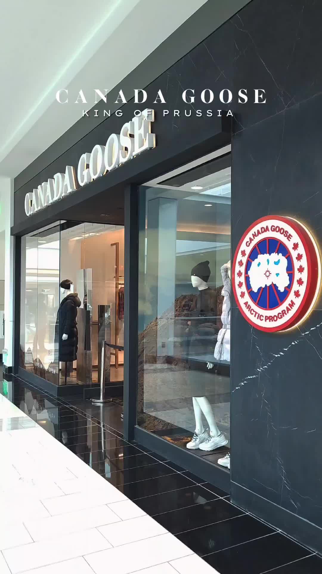 @canadagoose at @kop_mall is a vibe! (found my favorite fit at the end) This newly open store is modern and chic ✨️ with so many new styles  that will keep you fashionably warm this winter. With their knowledgable and attentive staff, you sure will have a good time finding your best looks for this winter!

Comment "Goose" for direct links 

Don't forget to stop by @canadagoose KOP and check them out this season! ❄️