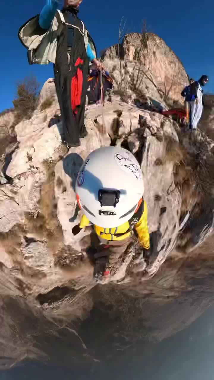 Epic Base Jumping Adventure in Monte Brento, Italy