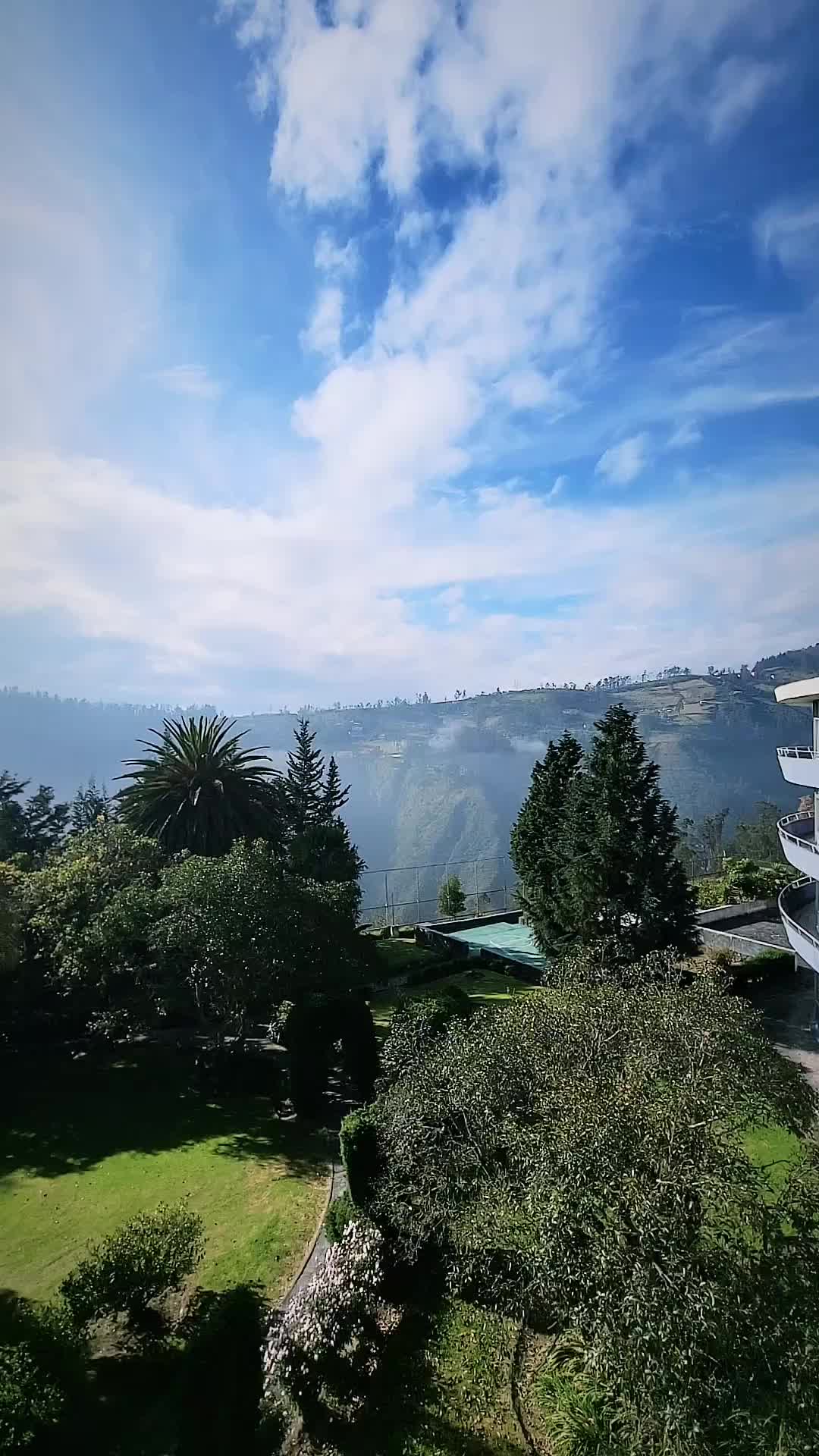 Stunning Views from Hotel Quito, Ecuador