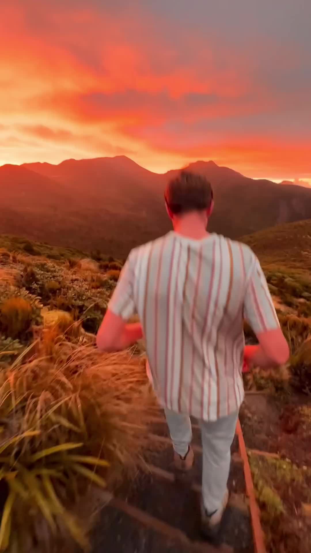 Best Sunset at Mt Taranaki - Pouakai Circuit Adventure