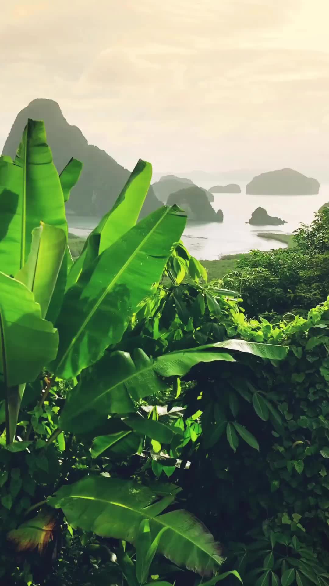 Breathtaking Mountain Views in Phang Nga, South Thailand