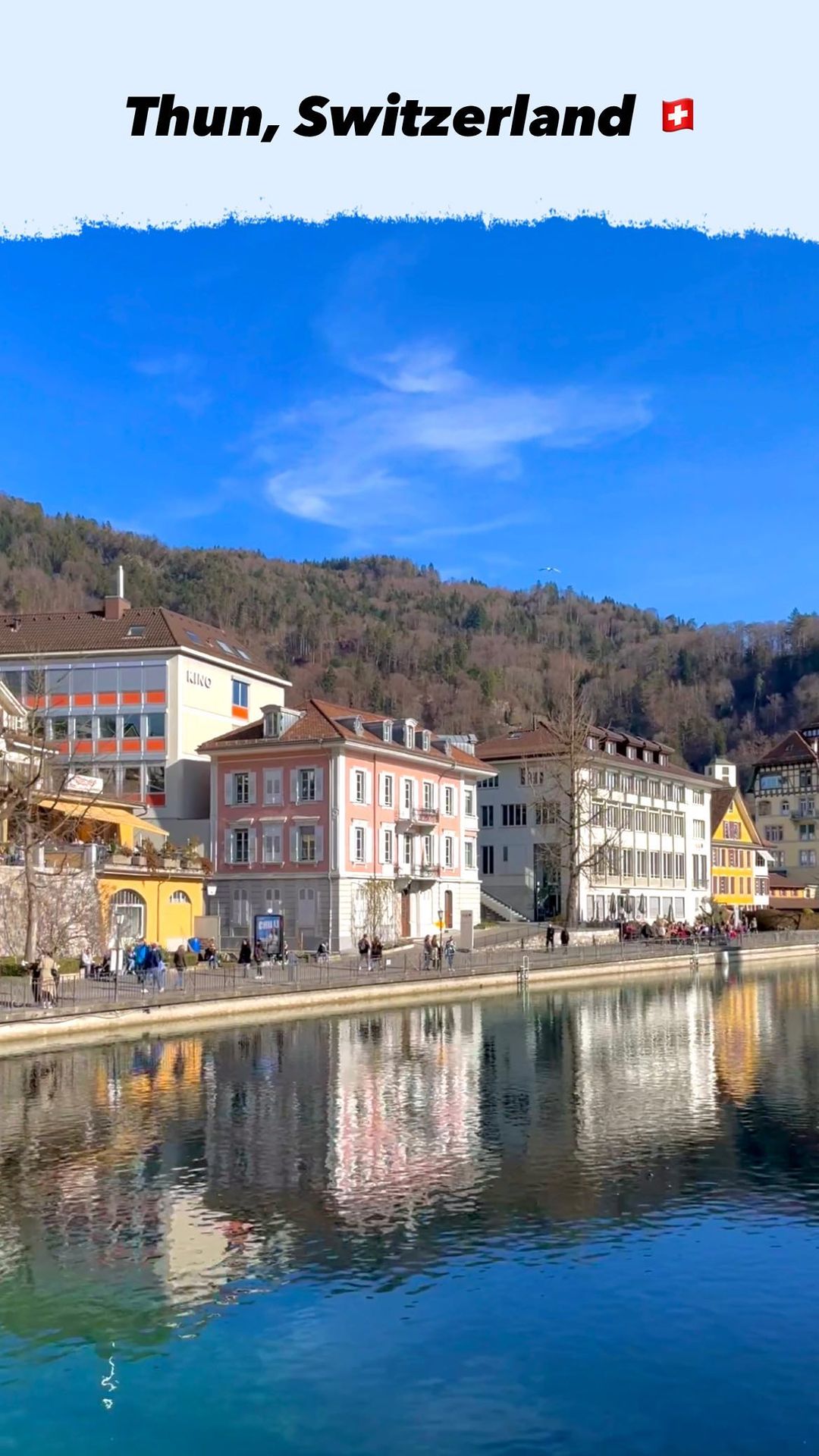 Thun, Switzerland 🇨🇭 

🎥 @travelwithana__ 

Each park, castle, church and museum holds a piece of Thun that you will always carry with you through the memories you create in these locations… 😍

✈️ Is Thun on your travel bucket list❓

#thun #thunswitzerland #switzerland #travelwithana__ #travel #traveler #travelblogger #europe #europe_vacations #europetravel #switzerland🇨🇭 #swiss #switzerland_vacations #switzerlandpictures