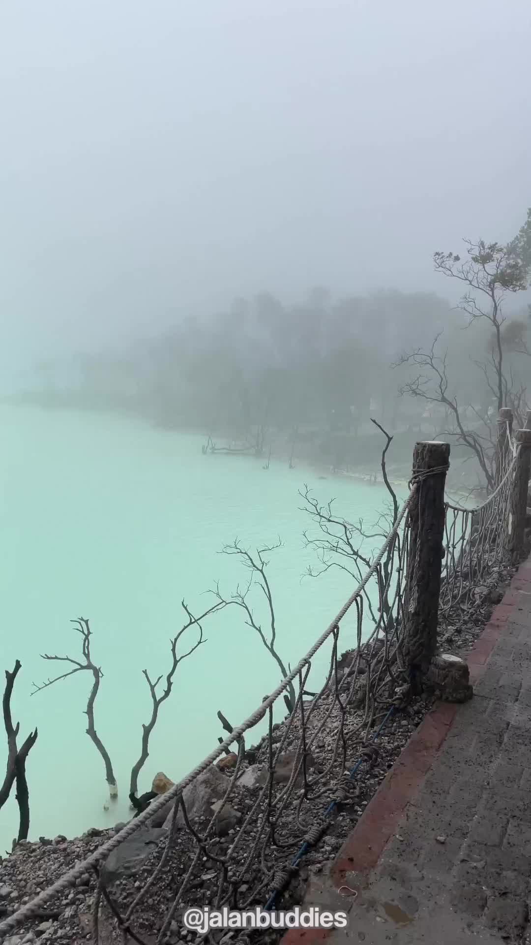 Kawah Putih: Mystical Lake in Bandung, Indonesia