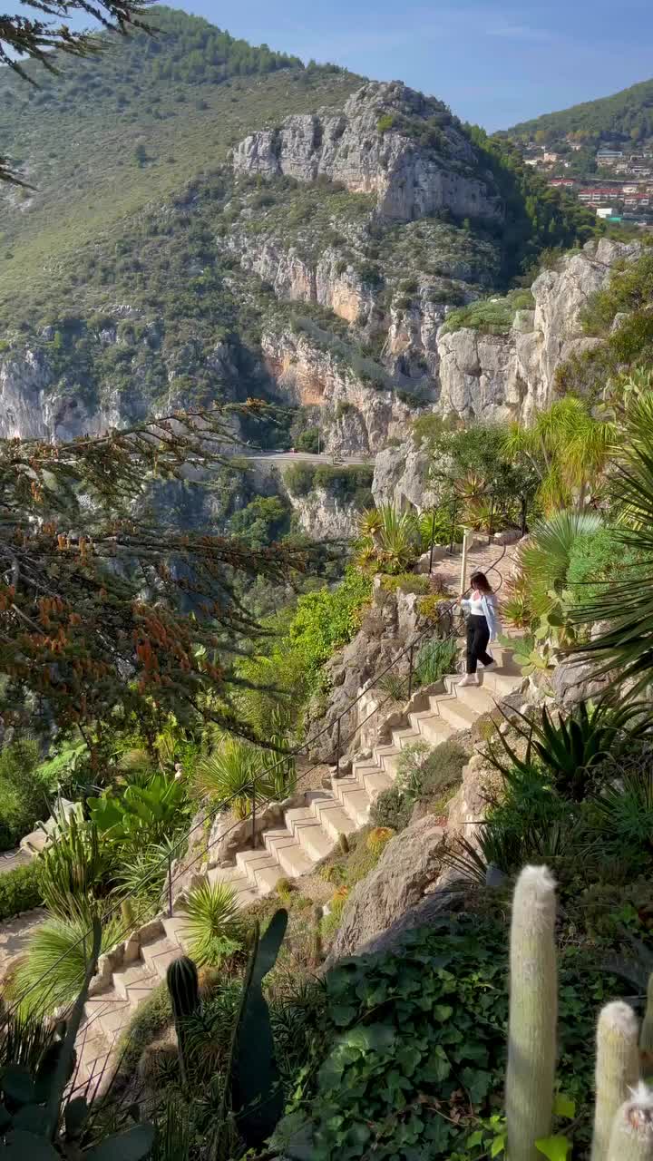 Paradise Stairs in the French Riviera