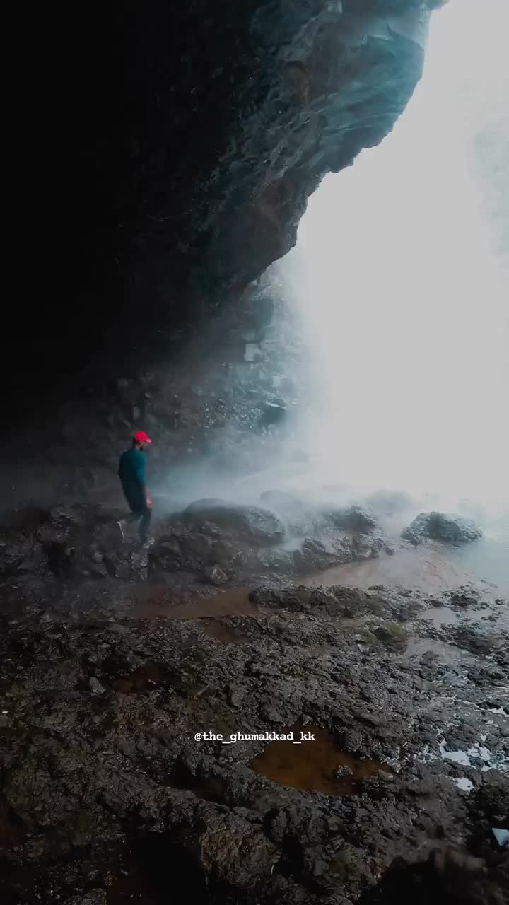 Exploring Ligya Ghat Waterfall in Sahyadri Mountains