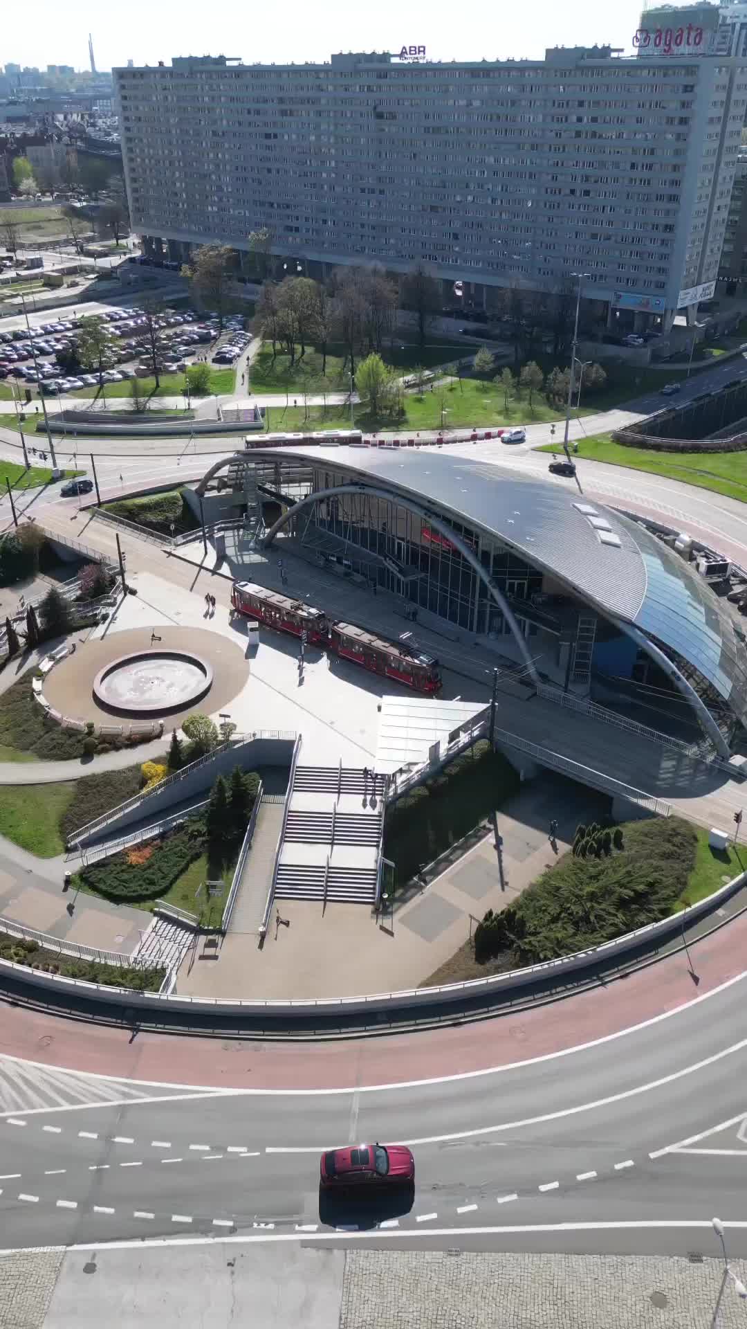 Stunning Aerial Drone Footage of Katowice, Poland