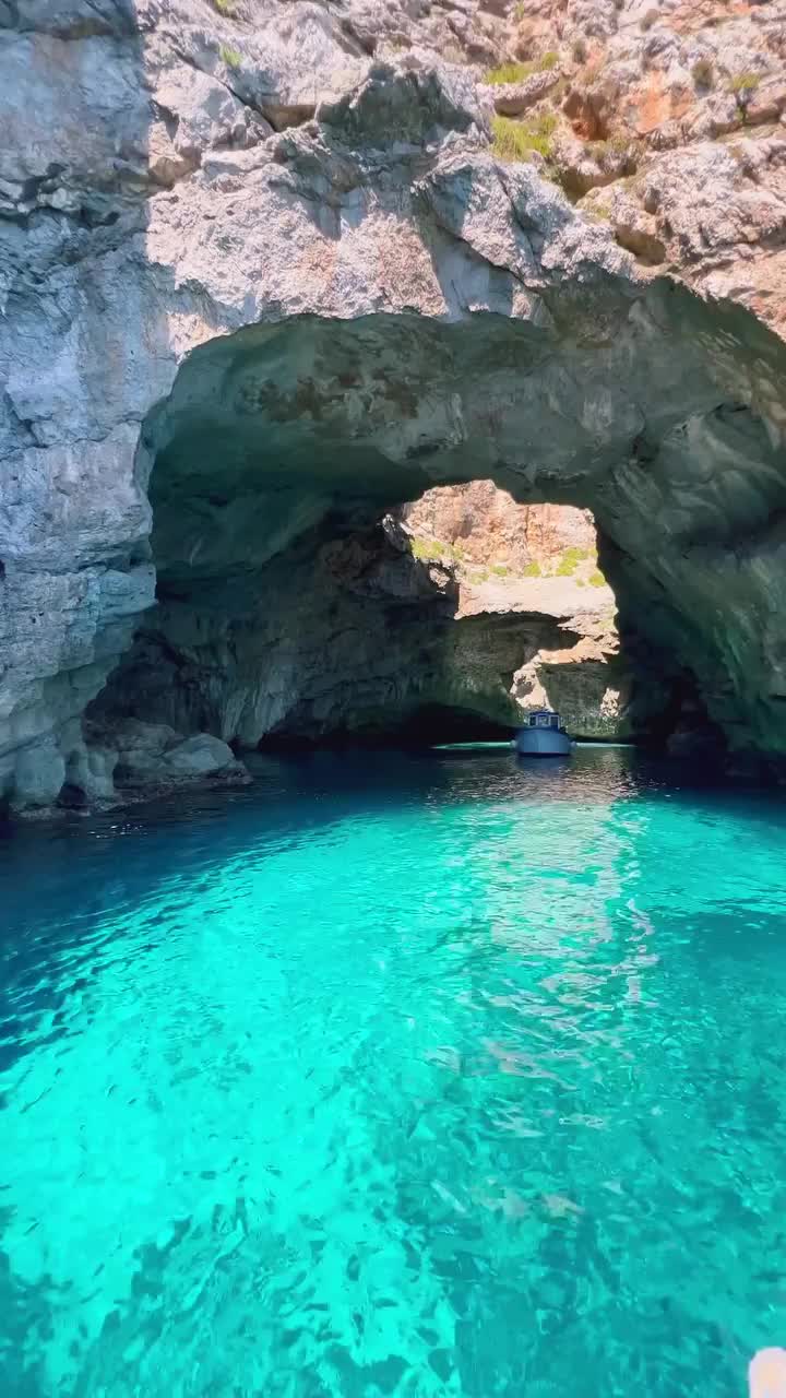 Spectacular Sea Caves of Marettimo, Sicily