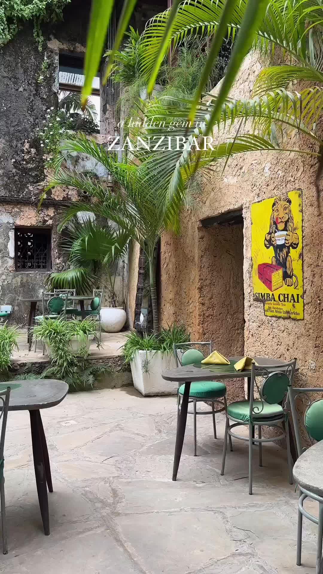 Emerson Spice Secret Garden in Stone Town, Zanzibar