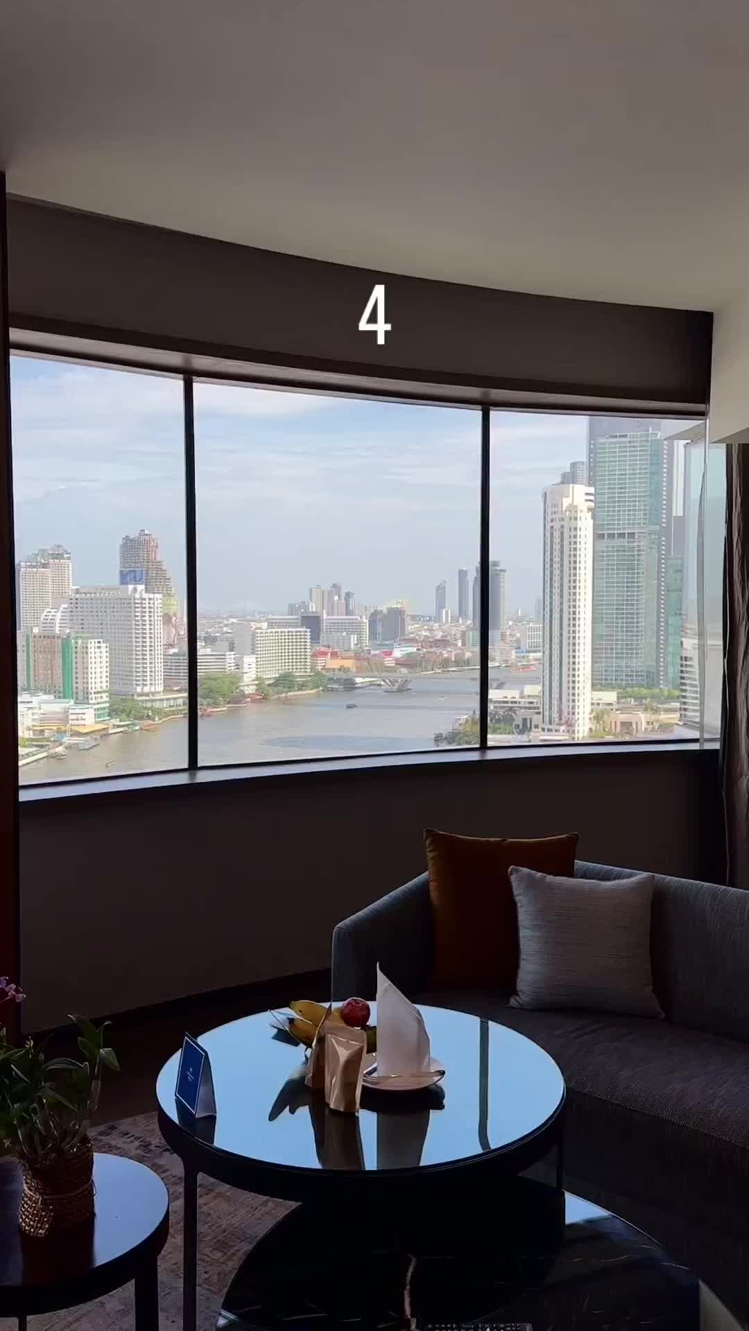 Day vs Night: Stunning Millennium Hilton Bangkok View