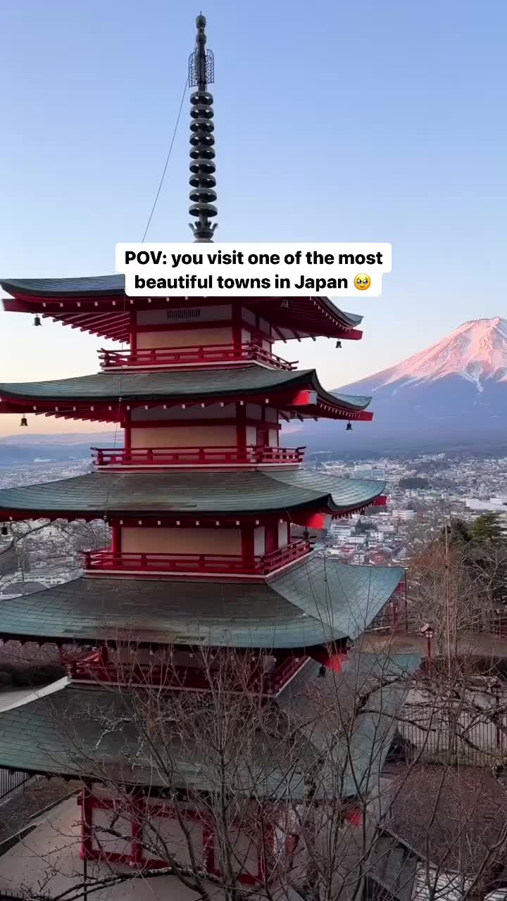 Have you visited Mt Fuji yet? 🥹

One of our favorite travel experiences we have done was visiting Kawaguchiko in Japan 🇯🇵 We spent 3 days around Mt Fuji and took in the incredible views as well as the beautiful culture in Japan. Here are a few of our favorite places we visited near Mt. Fuji 👇🏼

🏯 Chureito Pagoda 
🌸 Oishi Park 
🛶 Lake Kawaguchiko 
🎌 Yamanashi 

Is seeing Mt. Fuji on your bucket list? 🗻

#japan #japantrip #traveljapan #mtfuji #mtfujijapan #beautifuldestinations