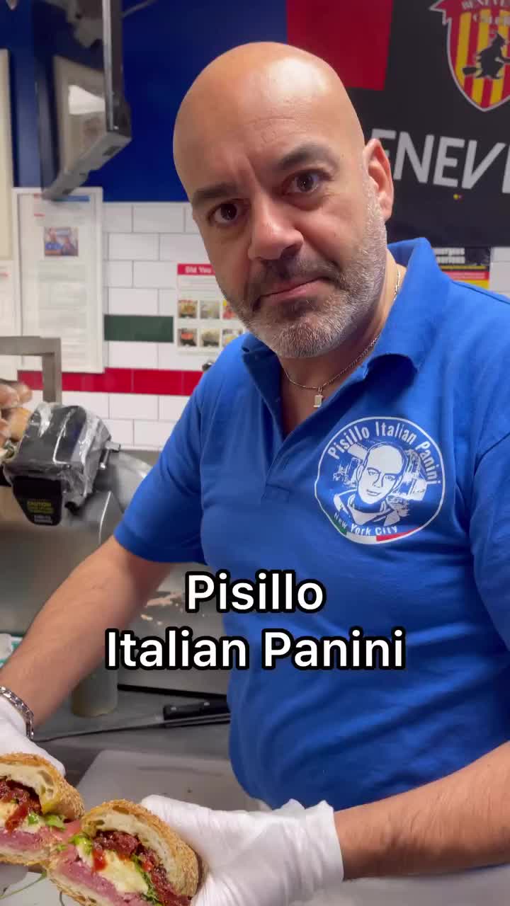 Best Panini in NYC at Pisillo Italian Panini