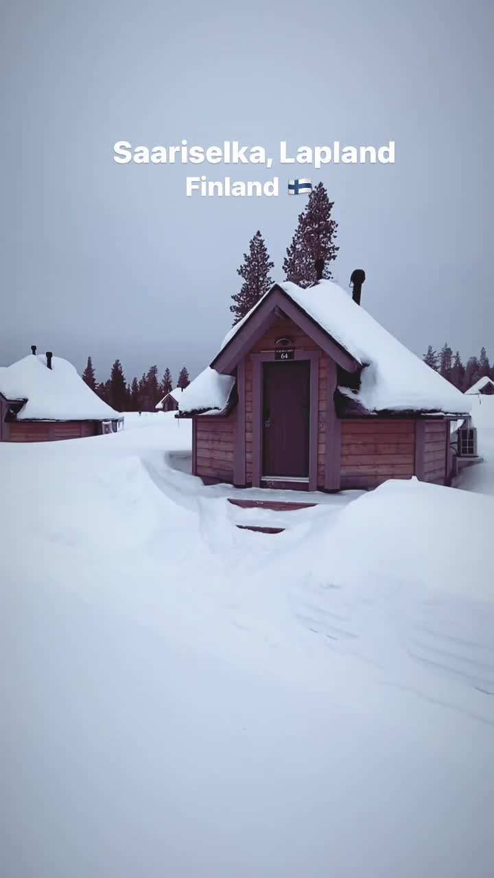 White Christmas in Saariselka: A Winter Wonderland