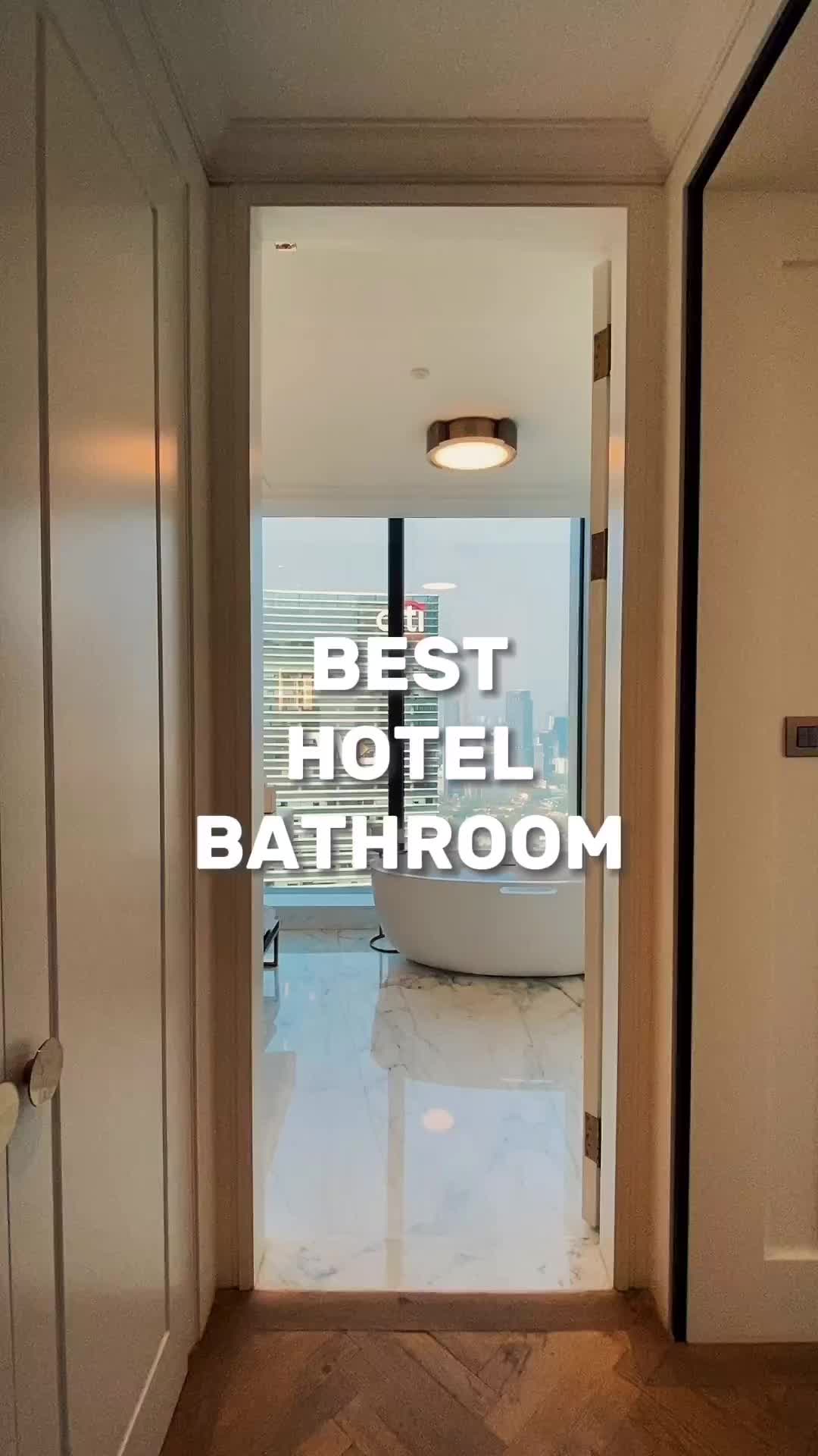 Best Hotel Bathroom in Jakarta - The Langham