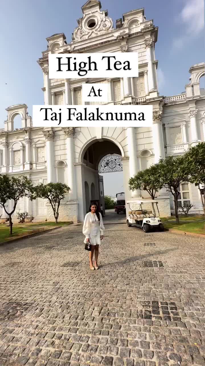 Exquisite Afternoon High Tea at Taj Falaknuma Palace