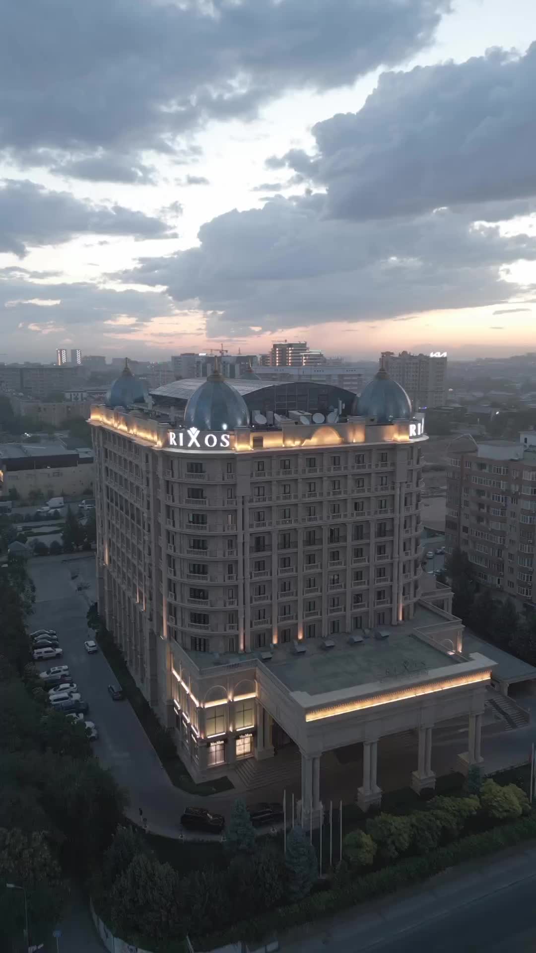 Stunning Rixos Khadisha Shymkent Drone Footage