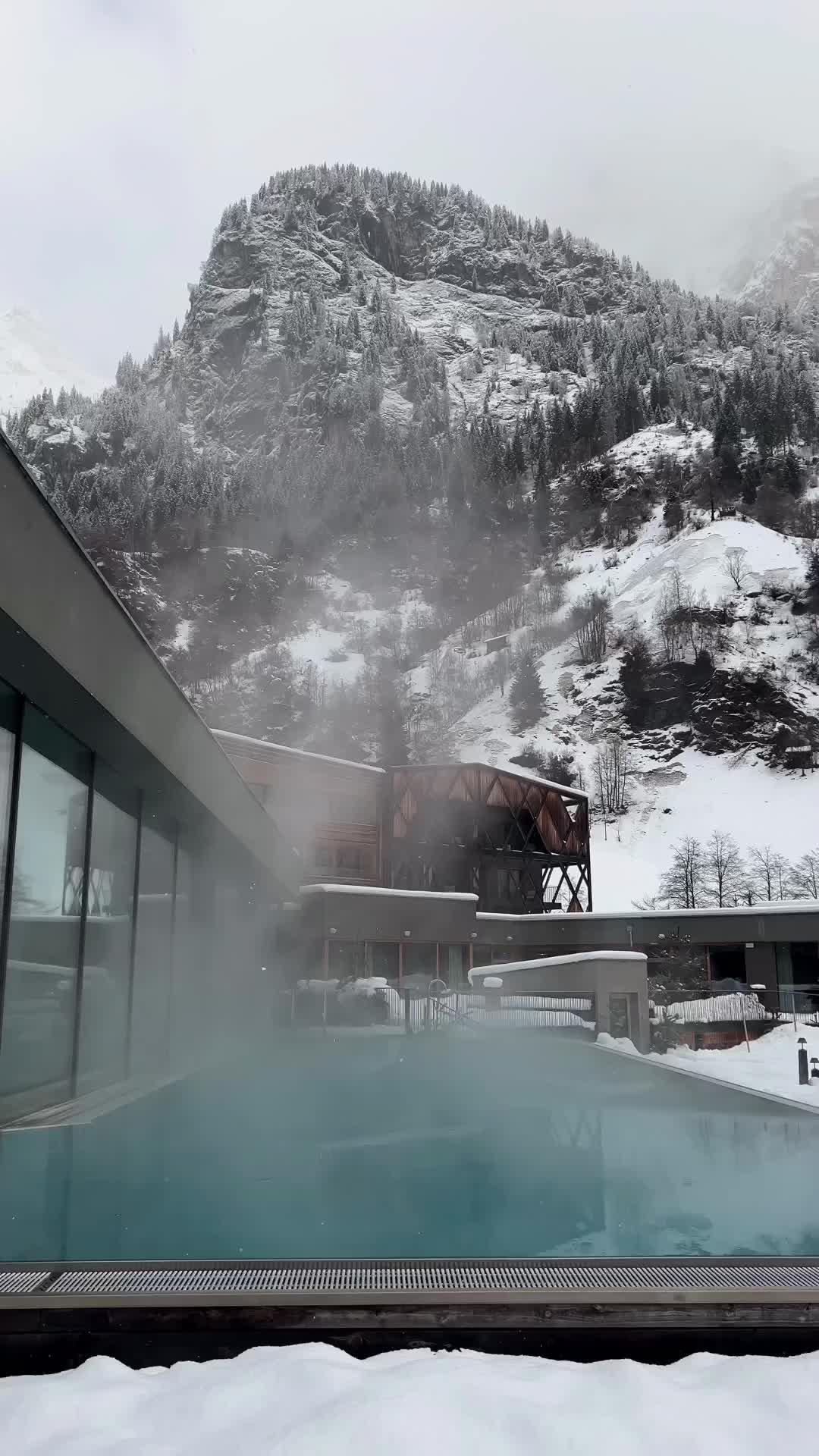 How magic is this!! We’ve landed in a winter wonderland in South Tyrol and spent the morning swimming as snow fell. 

(Ad) I’m here at @feuerstein_naturefamily_resort to experience this incredible family hotel, in partnership with @tinytravelship. Want to see live updates from my trip? Follow @tinytravelship where I’ll be taking over their stories for the next few days sharing everything you need to know. 

We’ve only been here 24 hours and have already enjoyed so many wholesome family activities (from pony rides in the snow to a hay barn & mud room in the warm!) and all in the most beautiful of settings. I can’t wait to share it all with you. 

#feuerstein #familytravel #luxurytravel #winterwonderland #wintertravel #luxuryfamilytravel #tinytravelship #southtyrol #italytravel #spahotel