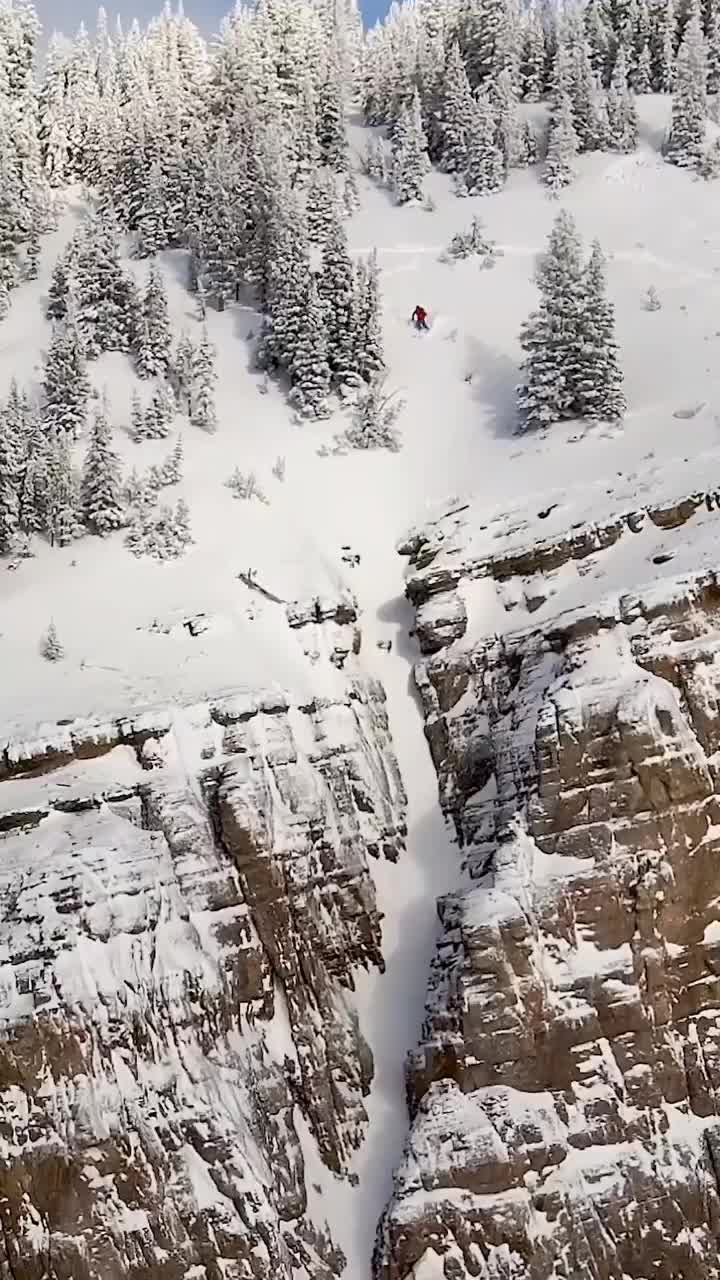 Extreme Backcountry Skiing in Jackson Hole