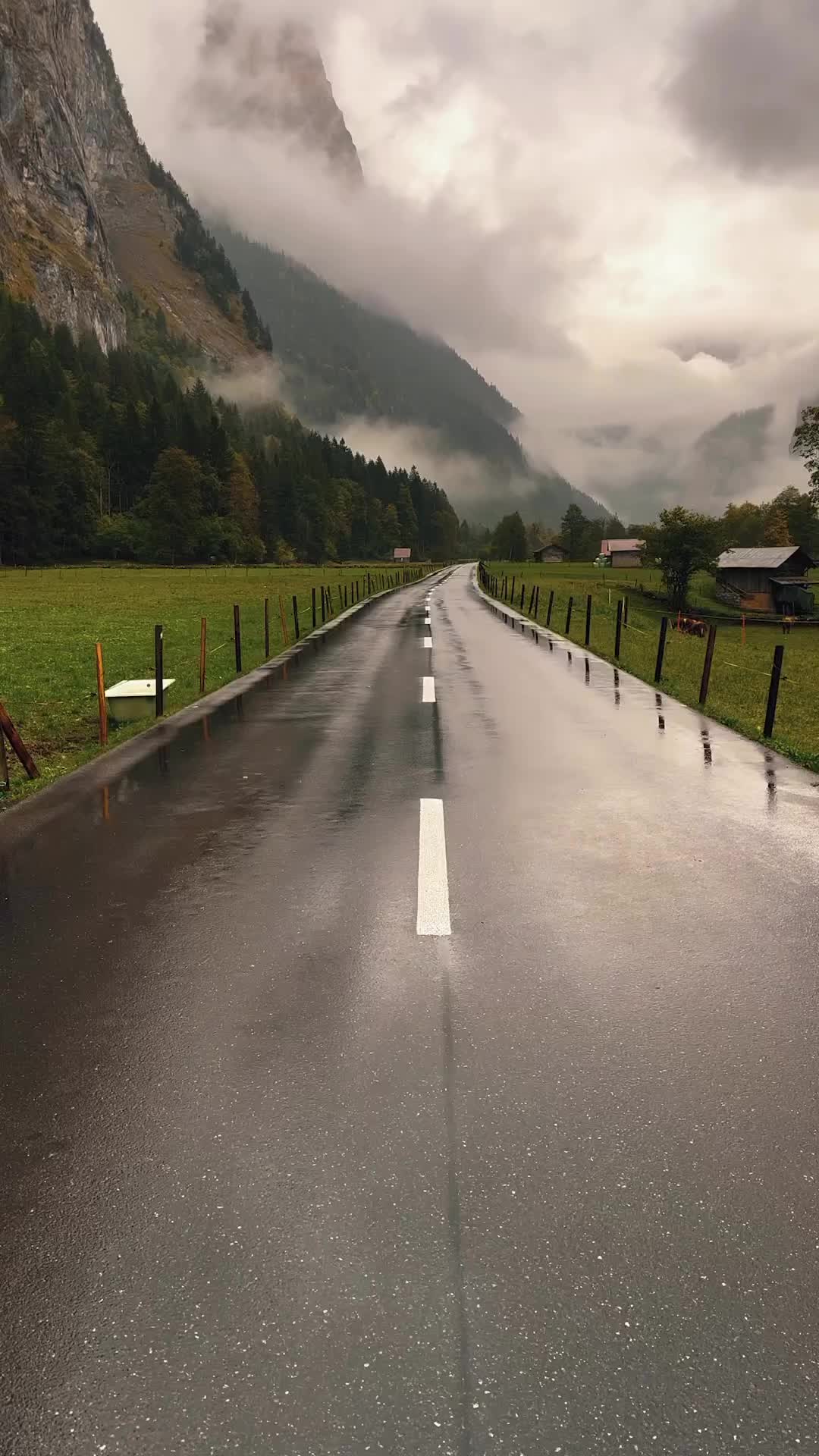 Rainy Days in Magical Lauterbrunnen, Switzerland ☔️